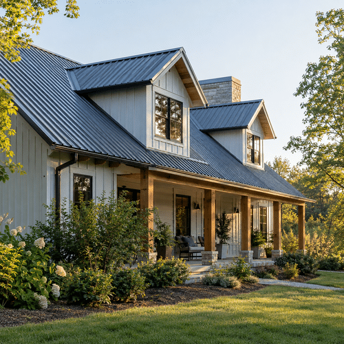 Corrugated Metal Roofing
